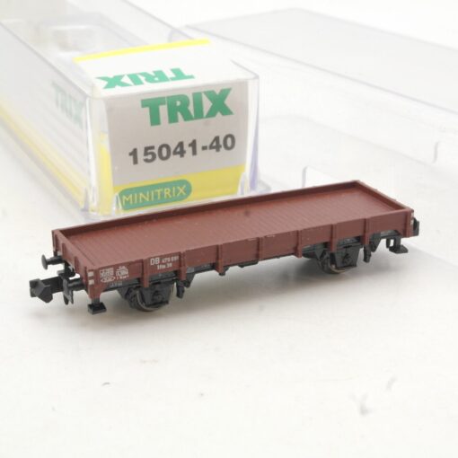 Minitrix N 15041-40 offener Güterwagen der DB in OVP QR3196