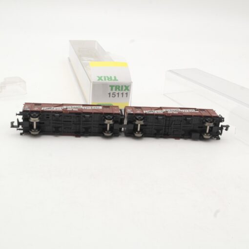 Minitrix N 15111 Güterwagen Leig-Einheit Stückgut Schnellverkehr in OVP RR533 – Bild 4