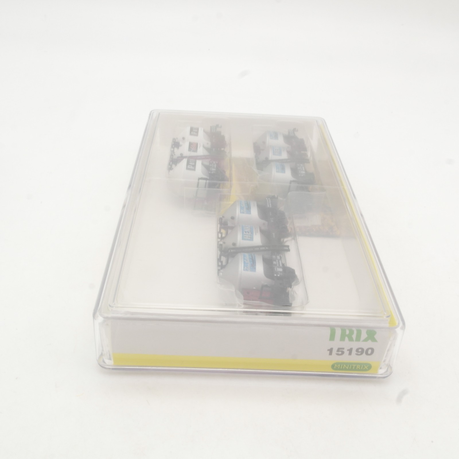 Minitrix N 15190 Set Silowagen Henkel der DB in OVP RR5307 – Bild 3