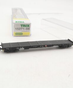 Minitrix N 15271-08 Flachwagen der DB in OVP RR4703