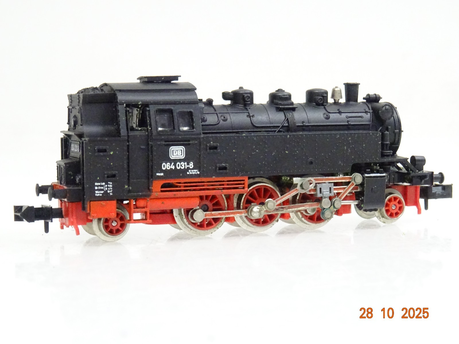 Minitrix N 51 2030 00 Dampflok BR 064 031-8 der DB JL3849 o. – Bild 3