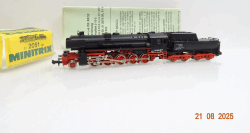 Minitrix N 51 2051 00 Dampflok BR 52 2869 der DB in OVP JL2506
