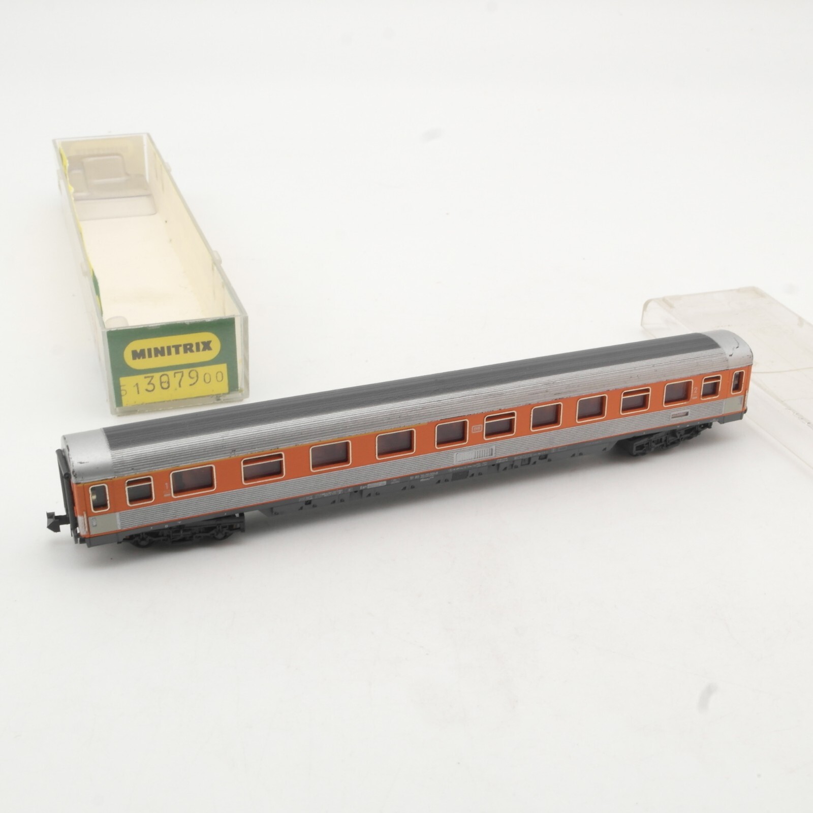 Minitrix N 51 3079 00 Personenwagen 1./2.Klasse der DB in OVP QR7884 – Bild 3