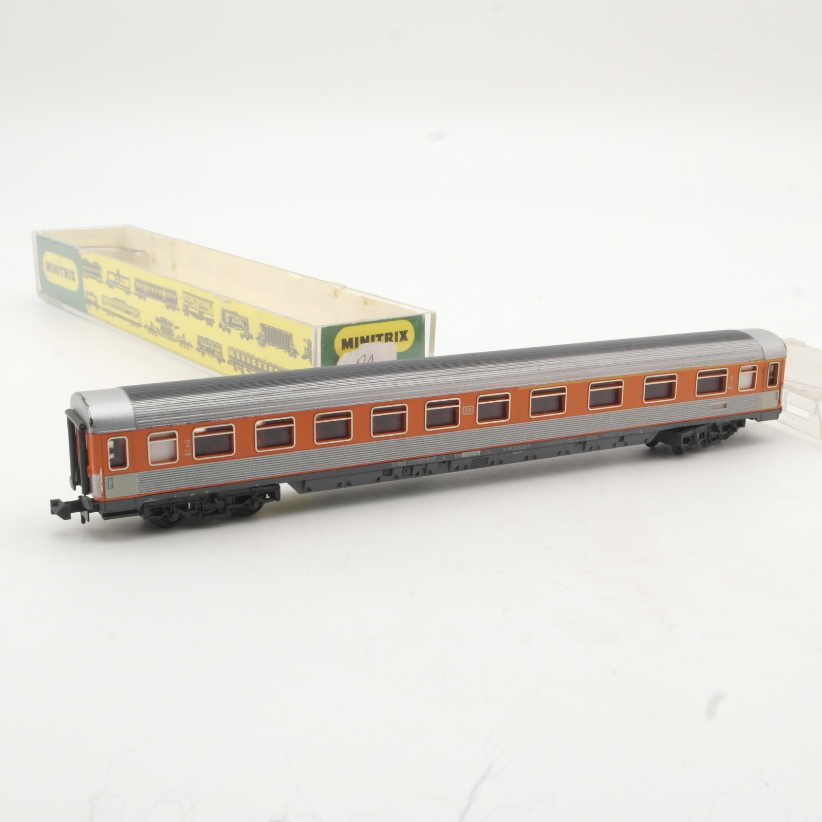 Minitrix N 51 3079 00 Personenwagen 1./2.Klasse der DB in OVP QR7884