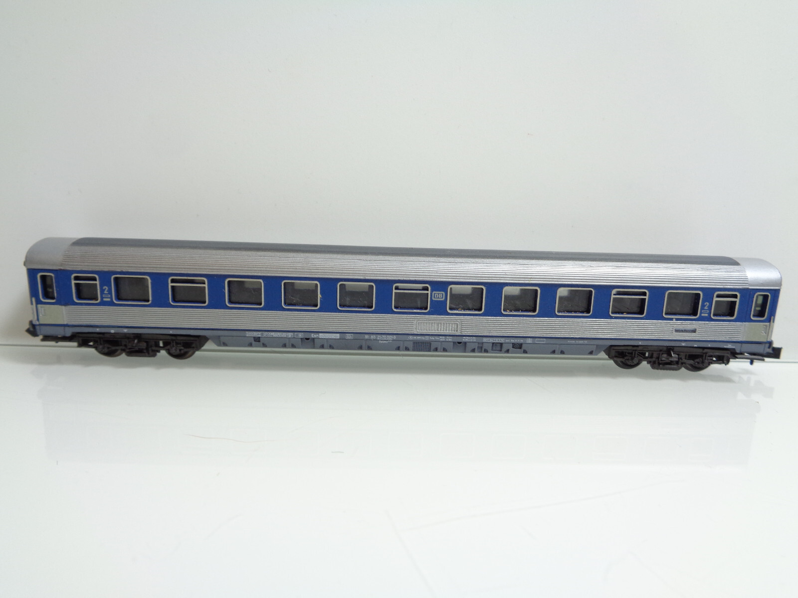 Minitrix N 51 3079 00 Schnellzugwagen 2. Klasse der DB in OVP JD2178 – Bild 3