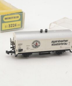 Minitrix N 51 3224 00 Bierwagen Alpirsbacher, siehe Foto in OVP RR5729