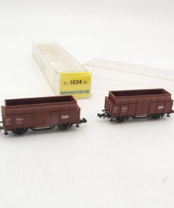 Minitrix N 51 3524 00 Set Kokswagen der DB 2 Stück in OVP RR3912