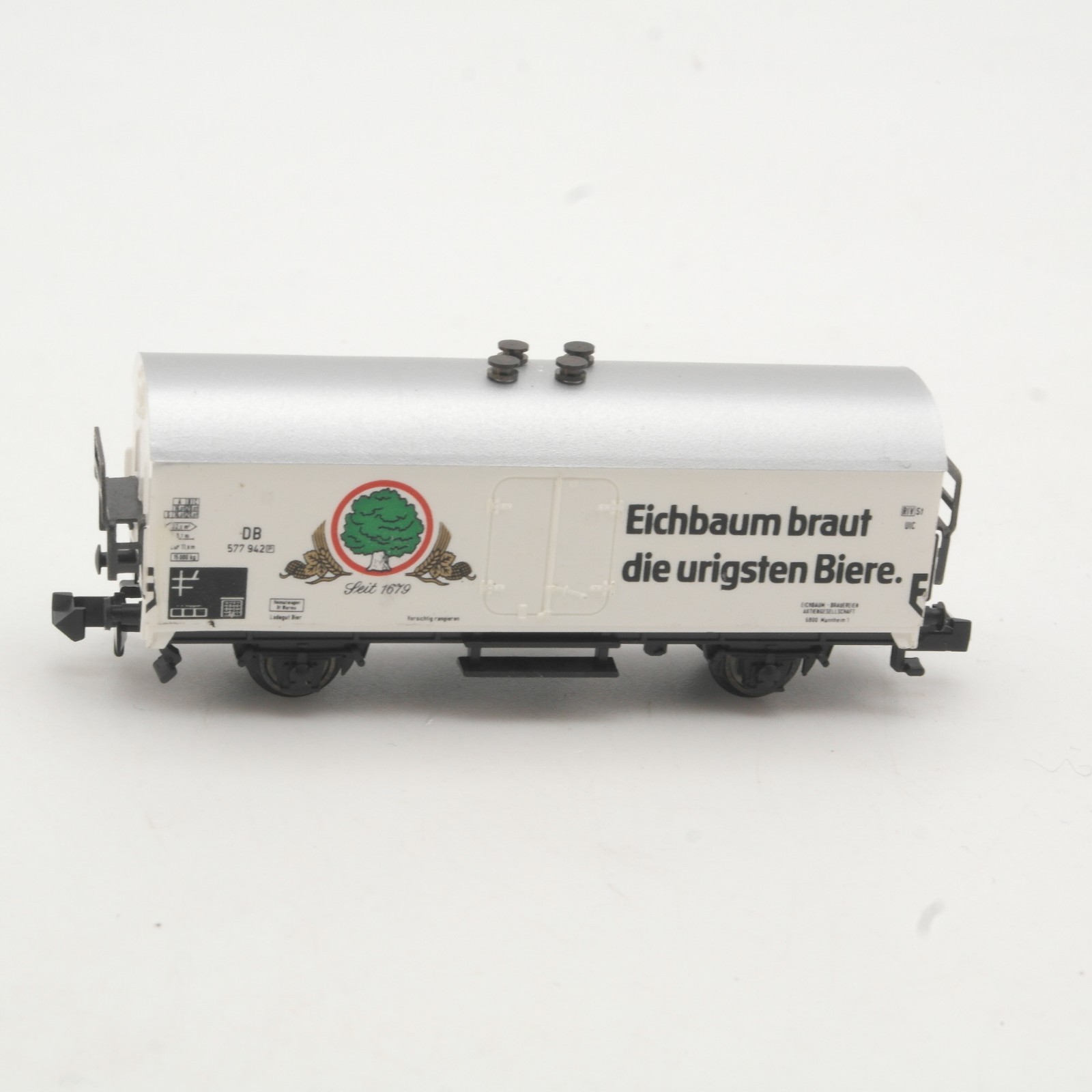 Minitrix N Bierwagen Eichbaum braut dr DB RR5044 o.