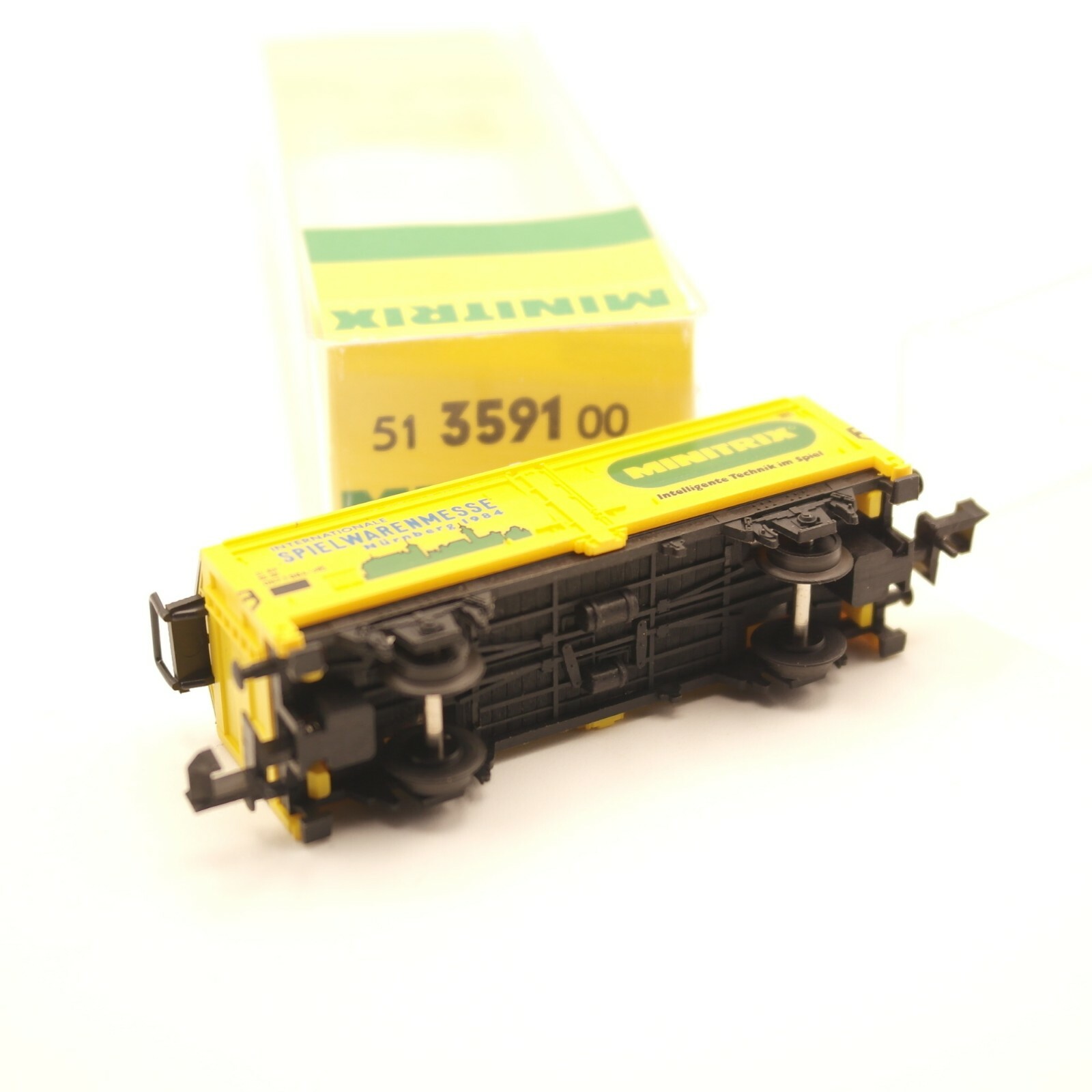 Minitrix N Güterwagen "Messe 1984" der DB in EVP ER4694 – Bild 3