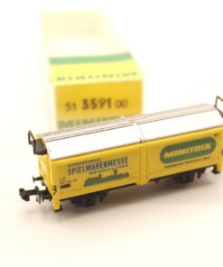 Minitrix N Güterwagen "Messe 1984" der DB in EVP ER4694