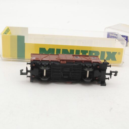 Minitrix N gedeckter Güterwagen der DB in EVP RR2983 – Bild 4