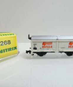 Minitrix  Spur N 13268 Hubschiebedachwagen WELLA in OVP AR4687