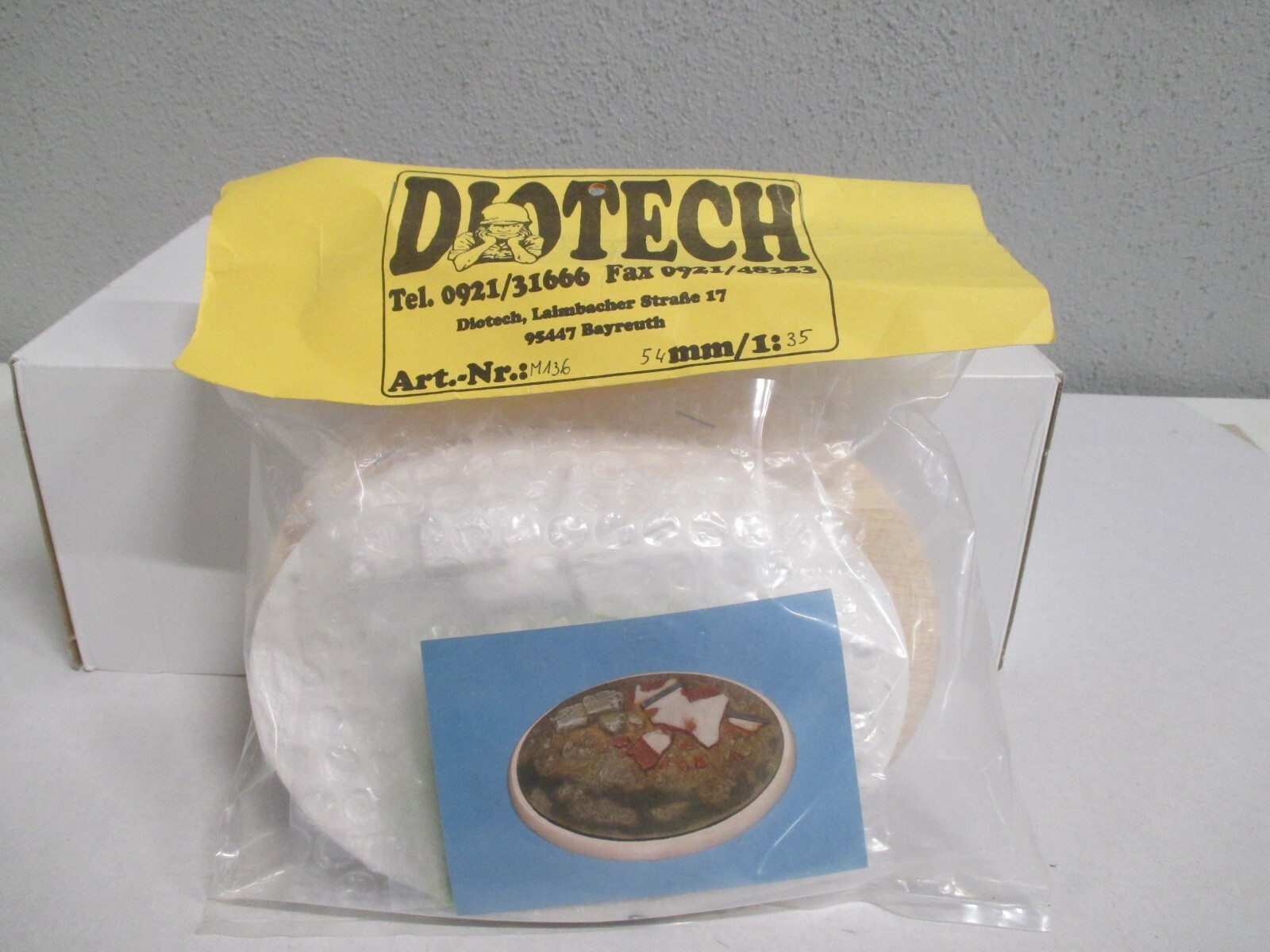 Monument 1:35 M136 Bausatz Diorama Figurensockel m.OVP WZ4755