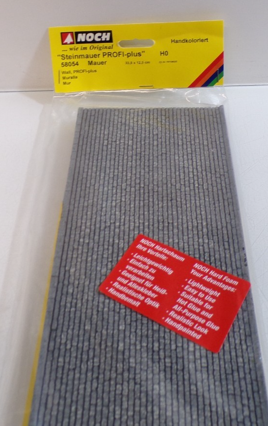 NOCH Spur H0 58054 Steinmauer siehe Foto in OVP PK3082