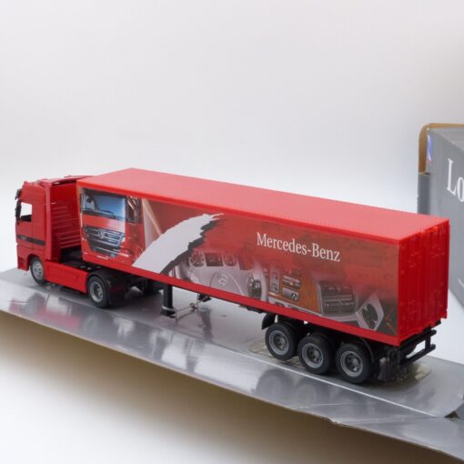 New Ray 1:43 Werbemodell: MB Actros Sattelzug Mercedes Benz, in OVP EX2129 – Bild 3
