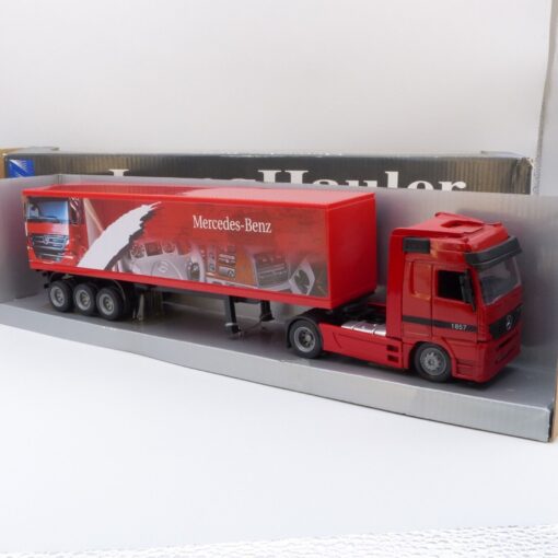 New Ray 1:43 Werbemodell: MB Actros Sattelzug Mercedes Benz, in OVP EX2129