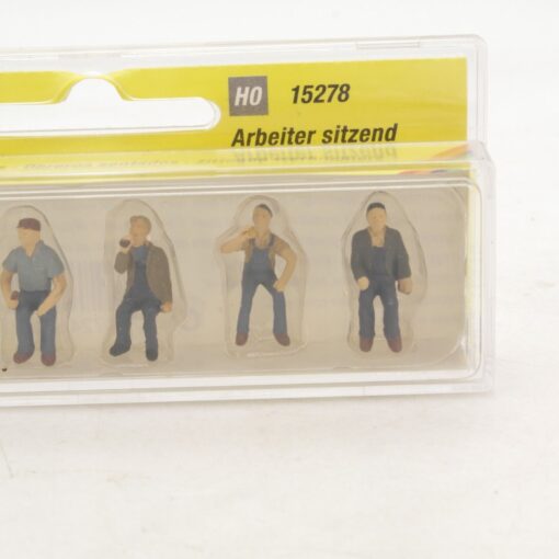Noch H0 15278 Arbeiter sitzend 6 Figuren, neuwertig in OVP RG6499 – Bild 4
