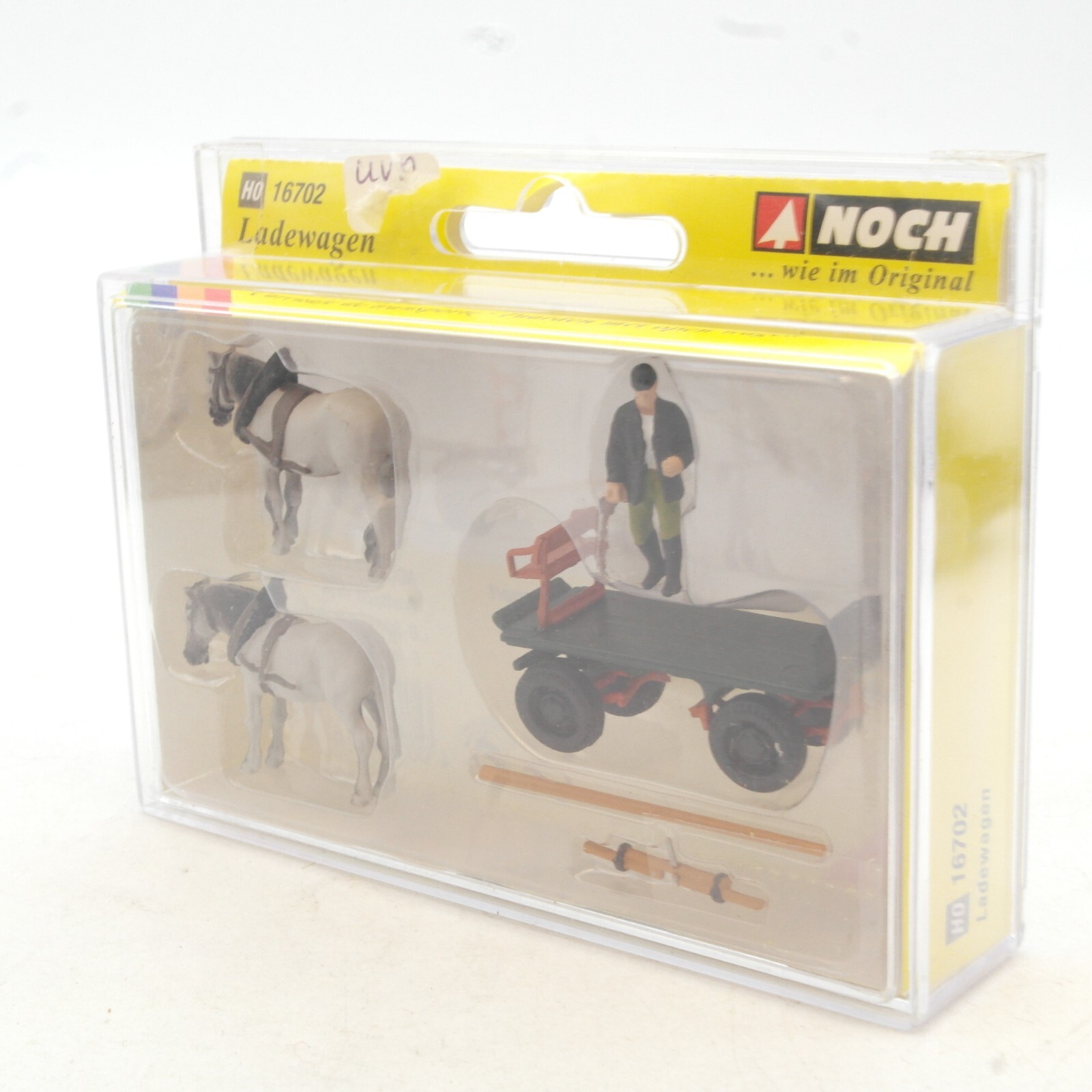 Noch H0 16702 Transportwagen + 2 Pferde in OVP RG2159 – Bild 3