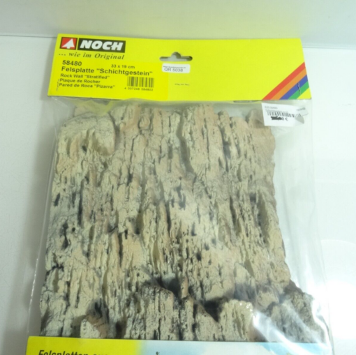 Noch H0 58480 Felsplatte Schichtgestein neuwertig in OVP QR5038