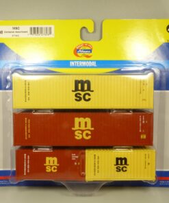 Noch Spur H0 1:87 27898 MSC Container Assortment 4er-Pack in OVP EX7068