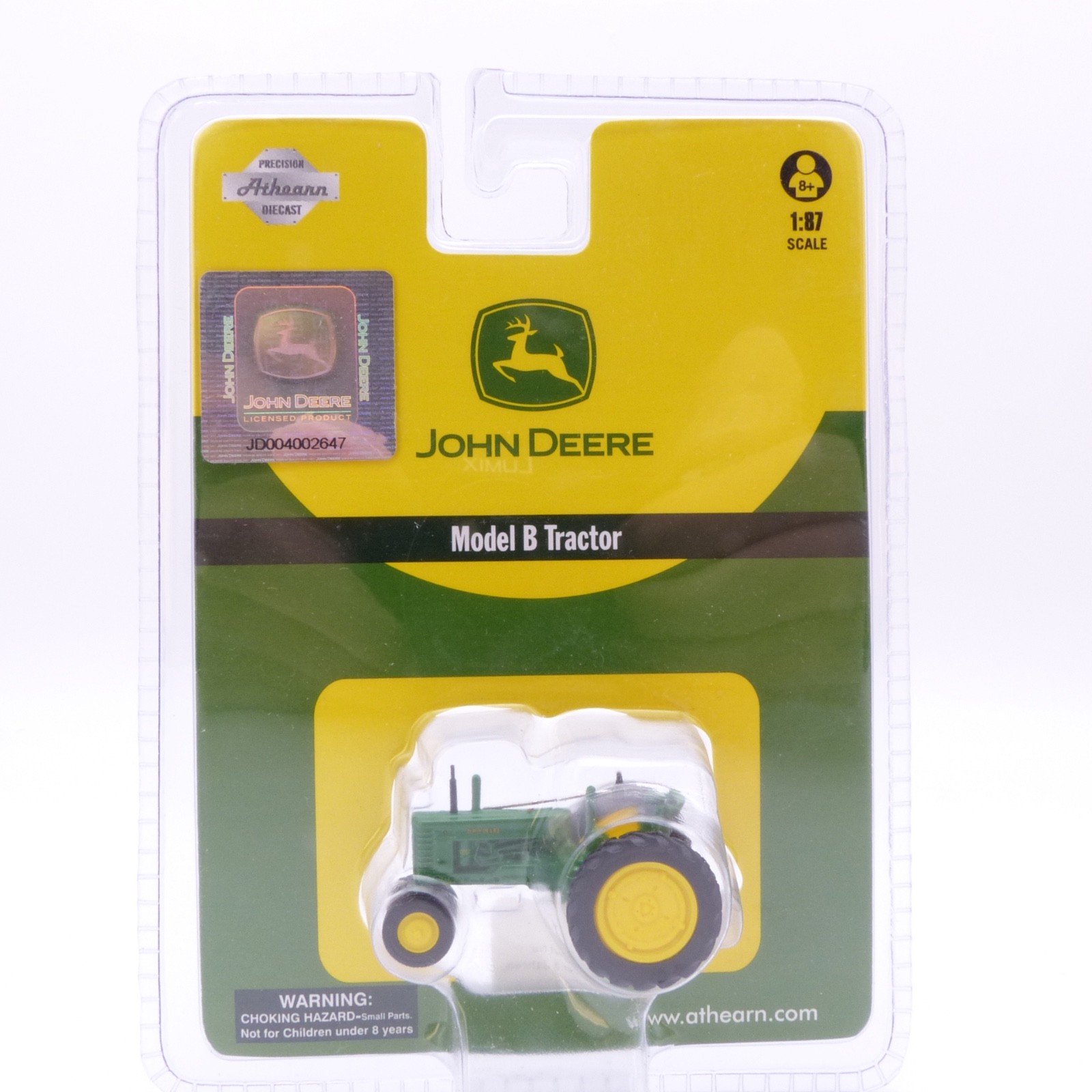 Noch Spur H0 1:87 7700 John Deere Model B Traktor in OVP EX8211