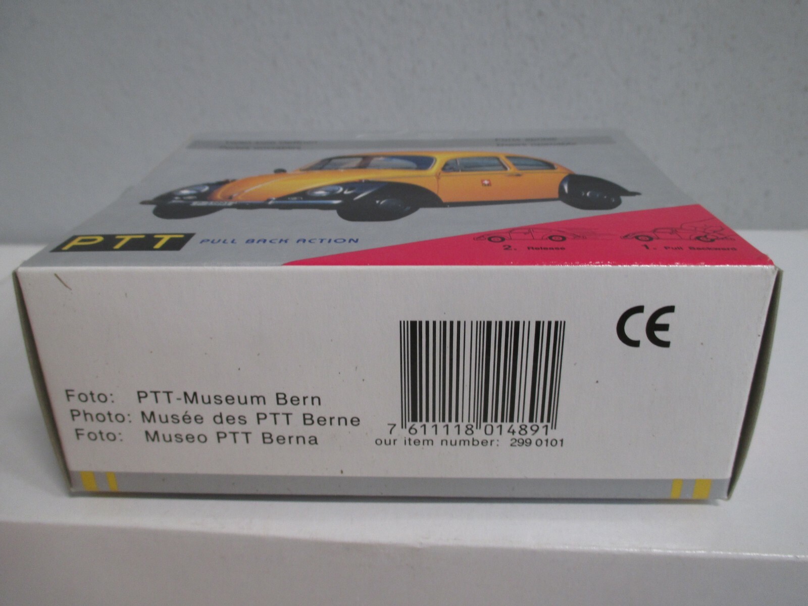 PTT-Museum Bern 1:43 2990101 VW 1300 Käfer m.OVP WZ2001 – Bild 3