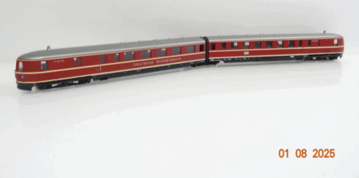 Piko H0 190/14/5/2 Dieseltriebwagen VT 04 501 der DB JL2054 o. – Bild 3