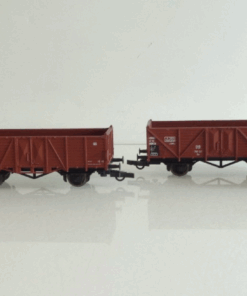 Piko H0 4 versch. Güterwagen der DR/FS BH939 o.