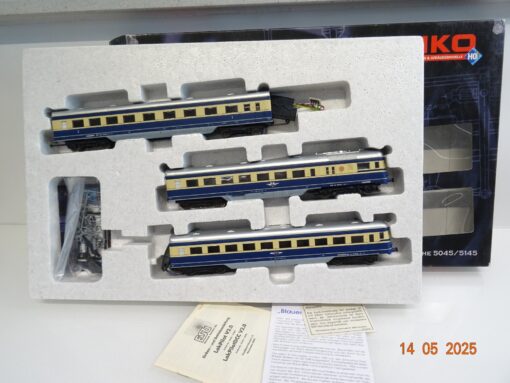 Piko H0 52263 AC Dieseltriebwagen 3tlg. Blauer Blitz ÖBB ESU Digital OVP JL674