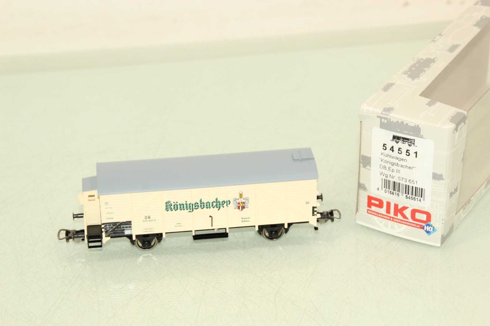 Piko H0 54551 Kühlwagen "Königsbacher" der DB in OVP CJ242