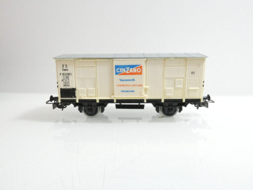 Piko H0 5/6448/106 gedeckter Güterwagen Cinzano der FS in OVP AR3233 – Bild 3