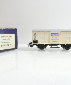 Piko H0 5/6448/106 gedeckter Güterwagen Cinzano der FS in OVP AR3233