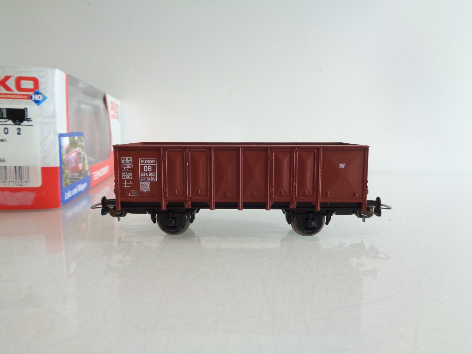 Piko H0 57702 offener Güterwagen der DB in OVP BH792 – Bild 3