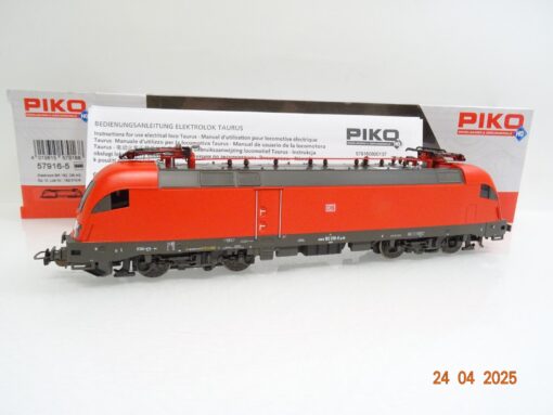 Piko H0 57916-5 E-Lok Taurus BR 182 010-9 der DB AG mit DSS in OVP JL249