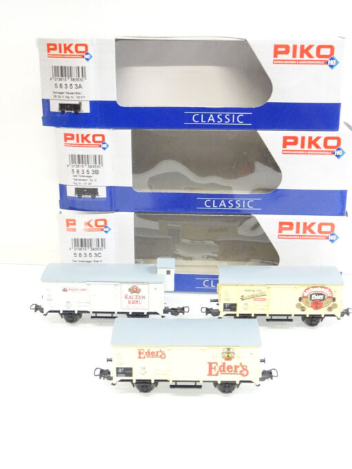Piko H0 58353 Bierwagen-Set 3tlg. Brauereien aus Franken in OVP LE13 – Bild 4