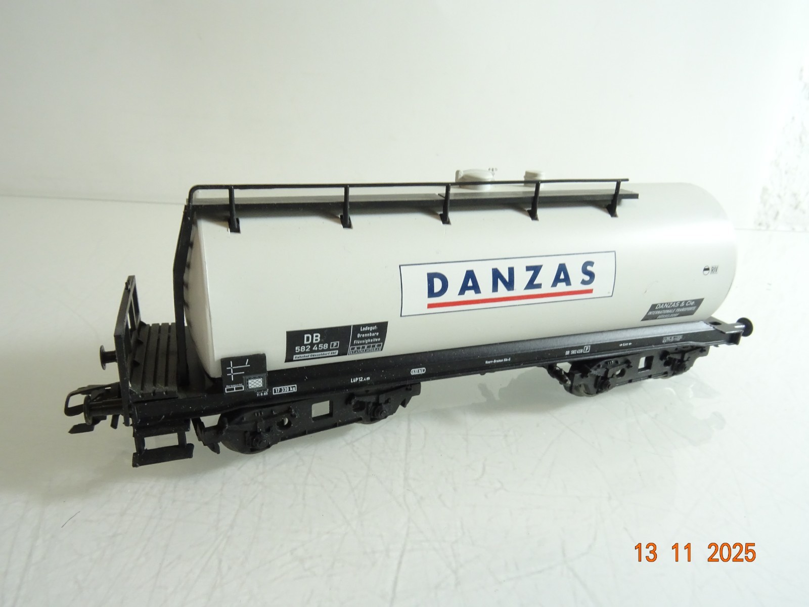 Piko H0 72011 Kesselwagen Danzas 582 458 der DB RR4548 o.