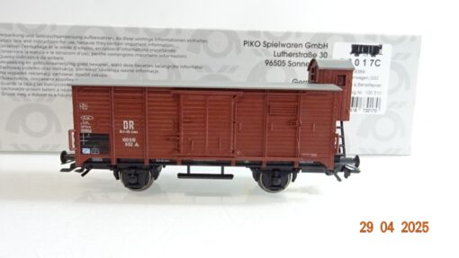 Piko H0 73017C Behelfspostwagen der DR in OVP PR7339 – Bild 3