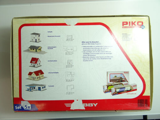 Piko H0 Güterumschlag Set Gebäudebausätze siehe Foto in OVP C2091 – Bild 3