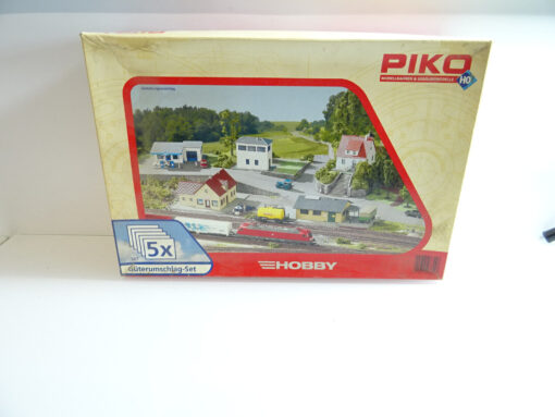 Piko H0 Güterumschlag Set Gebäudebausätze siehe Foto in OVP C2091