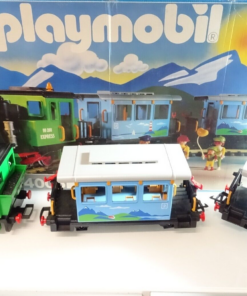 Playmobil Spur G 4005 Dampflok mit 2 Personenwagen siehe Foto in OVP CK4915
