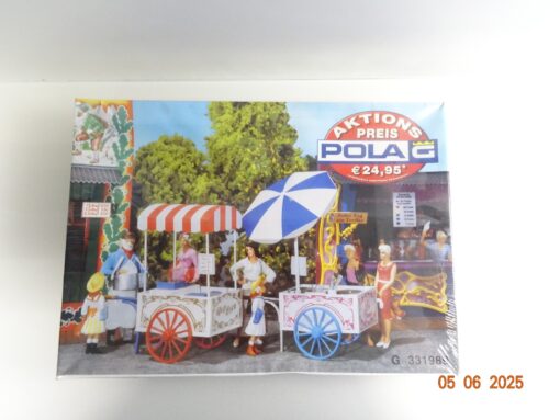 Pola G 331989 Eiswagen Popcornwagen siehe Foto in OVP CK8675