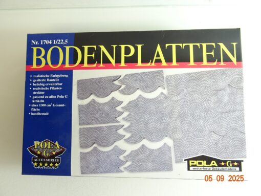 Pola Spur G 1704 Bodenplatten Kopfsteinpflaster, siehe Bilder in OVP RR3267