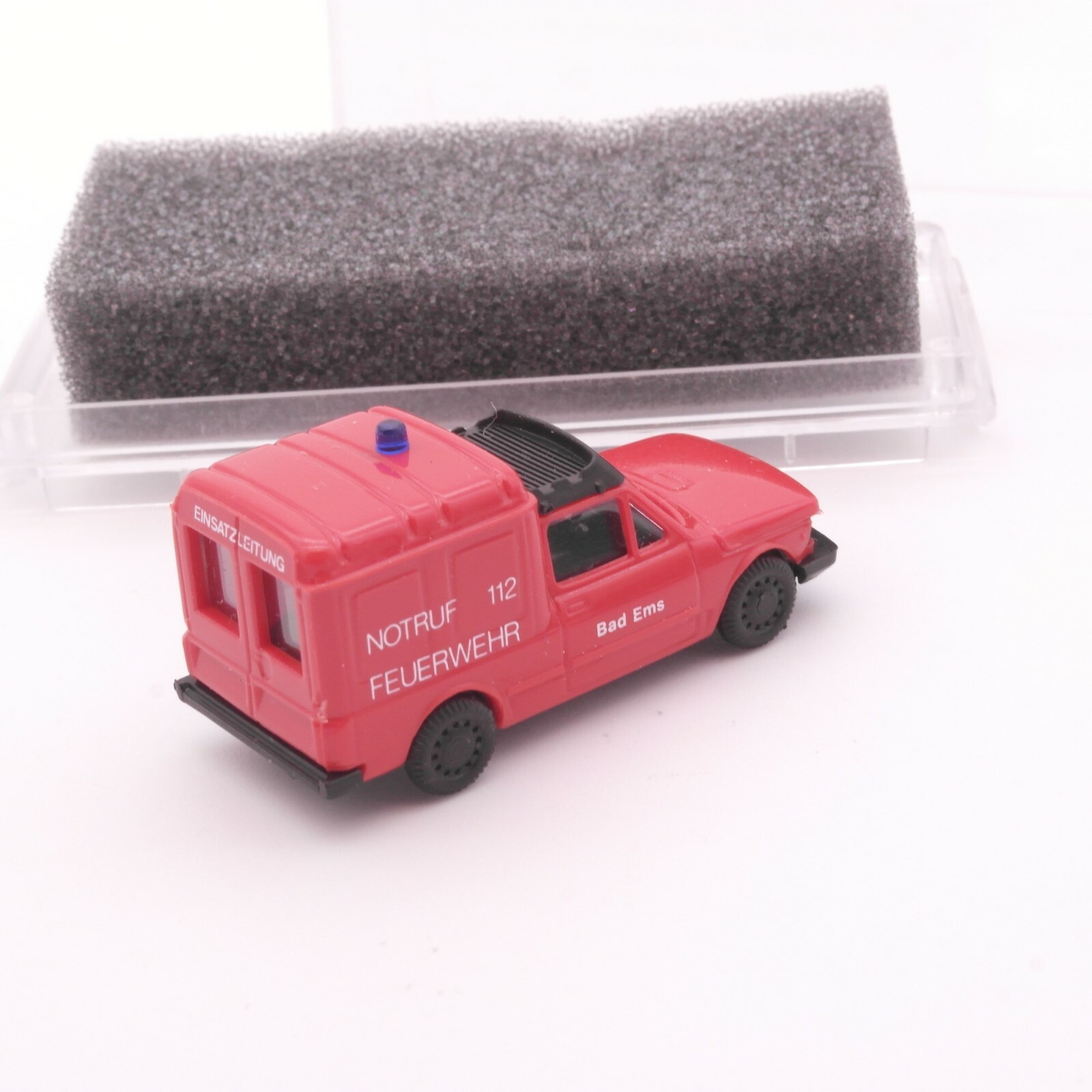 Praline 1:87 0131 Fiat Fiorino Feuerwehr Bad Ems in OVP RT3744 – Bild 3