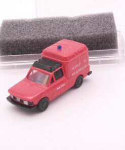 Praline 1:87 0131 Fiat Fiorino Feuerwehr Bad Ems in OVP RT3744