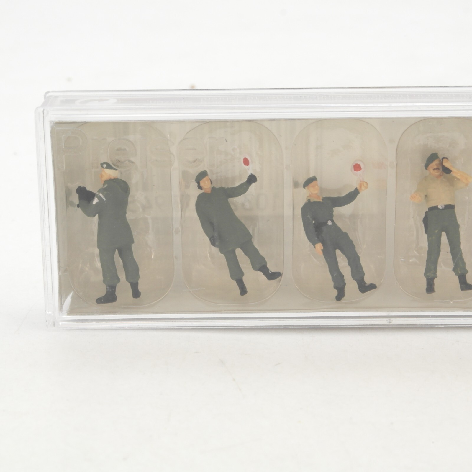 Preiser 1:87 10394 Figuren BGS Sicherungsposten neuwertig in OVP RG9068 – Bild 3