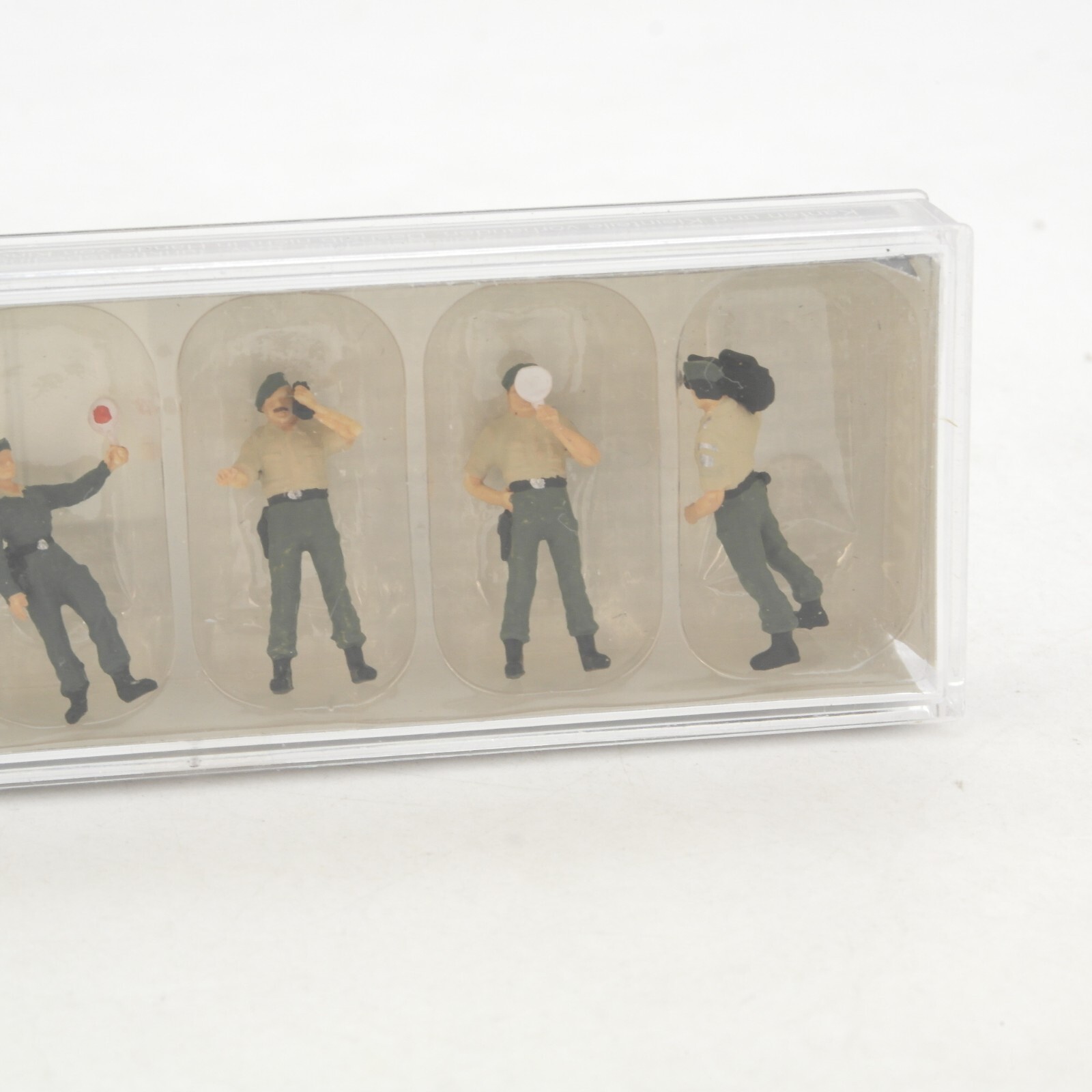 Preiser 1:87 10394 Figuren BGS Sicherungsposten neuwertig in OVP RG9068 – Bild 4