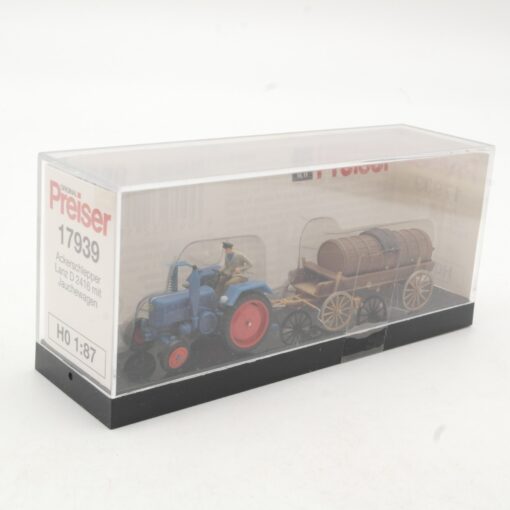 Preiser 1:87 17939 Ackerschlepper Lanz D2416 mit Jauchewagen in OVP RR1121