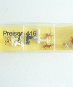Preiser H0 4165 Haustiere Hunde & Katzen in OVP RR1474