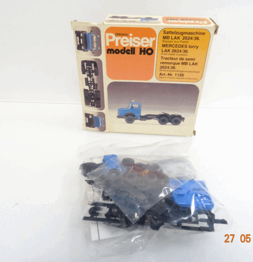 Preiser H0 Bausatz 1120 MB Zugmaschine LAK 2624/36 in OVP RR1332