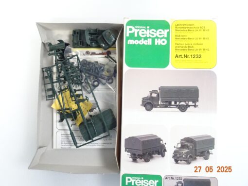 Preiser H0 Bausatz 1232 MB LA 911 Bundesgrenzschutz in OVP RR1314